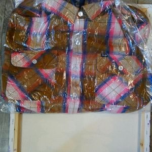 Obey Vintage Rare Flannel Overshirt